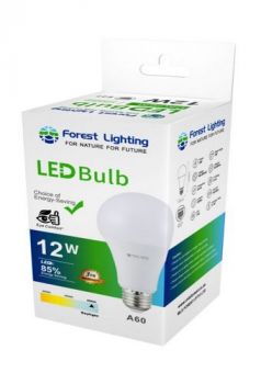 Forest Lighting LED A60 Bulb 12W E27 Daylight