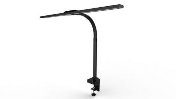 Forest Lighting LA-1118 Super Bright 20W (1200 Lumen) Smart LED Desk Clamp Lamp with 5 Modes & Colors