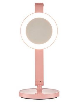 Forest Lighting LA-H718 Smart 8W LED Desk Lamp with a Makeup Mirror &1000mAH built-in battery