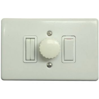 R and D Dimmer GL6D215004S Rotary Dimmers 1500W 4 X 2 Standard Leading Edge