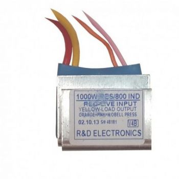 R and D Dimmer GL6DMBP1000 Bell Press Dimmer Modules (Excluding Switch)