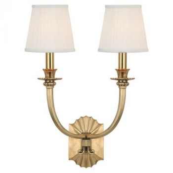 Hudson Valley WYN-962-AGB Hudson Valley Alden 2 Light Wall Sconce