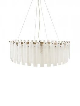 Hertex Haus ILU00679 Alabaster Small Chandeler in Pure