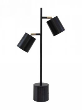 Hertex Haus ILU00697, ILU00696 Devotion Bedside Lamp with dimmer switch (Multiple Colours/Finishes)