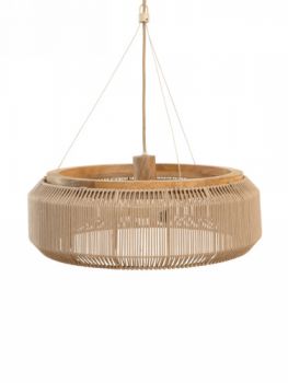 Hertex Haus ILU00722 Fortune Pendant in Natura Small