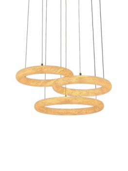 Hertex Haus ILU00786 Orion Large 56W LED Chandelier made of alabaster marble in cloud