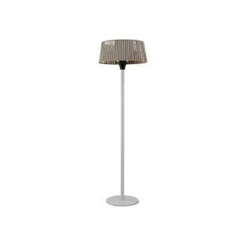 Hertex Haus ILU00872, ILU00873 Fireglow Patio Heater with weather-resistant design and doubles as outdoor light (Mutiple Colours/Finishes)