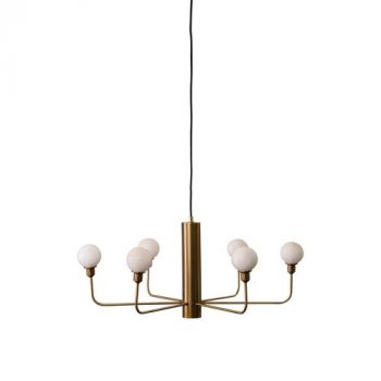 Hertex Haus ILU00915 Starlume Chandelier in Amber