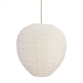Hertex Haus ILU00833, ILU00832 Linen-covered Large Lantern Pendant with foldable design Multiple Colours/Finishes