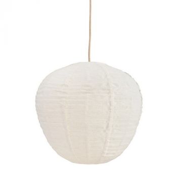 Hertex Haus ILU00834, ILU00835 Linen-covered medium Lantern Pendant with foldable design Multiple Colours/Finishes