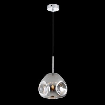 K Light A-KLCH-904/CH, A-KLCH-904/CO Morpheus Round Glass Pendant (Multiple Colours/Finishes)