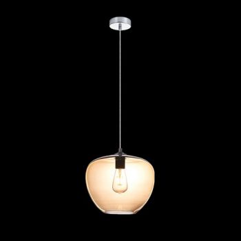 K Light A-KLCH-910-S/AB, A-KLCH-910-S/SM Apple Small Glass Pendant (Multiple Colours/Finishes)