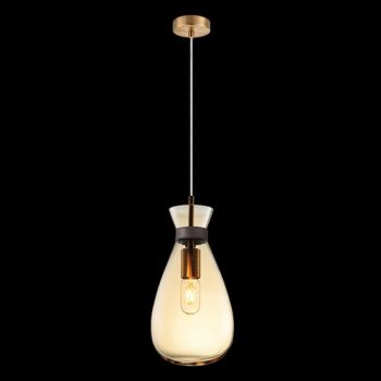 K Light A-KLCH-912/AB, A-KLCH-912/SM Pouch Glass Pendant (Multiple Colours/Finishes)