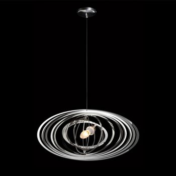 K Light WYN-KLCH5404/60 Chrome Ring Oval Pendant