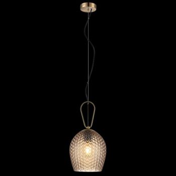 K Light A-KLCH-9181/AB, A-KLCH-9181/CL, A-KLCH-9181/SM 230v 60W Cedar Pendant (Multiple Colours/Finishes)