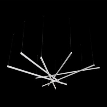 K Light AP-2119-6/ALUMI, AP-2119-6/BLACK 6 x 1.5m Profile Cluster (Multiple Colours/Finishes)