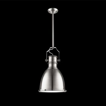 K Light BO-KLCH-6075/NS Oceana Small Metal Pendant Nickel Satin