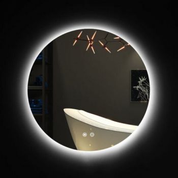 K Light BS-M5003 24W LED Round Mirror IP67
