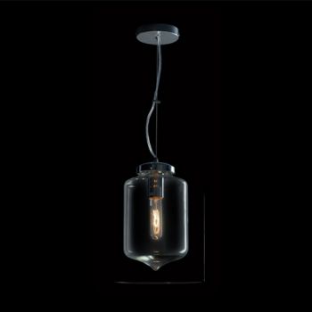 K Light CA-KLCH-002/CL, CA-KLCH-002/SM Lantern Glass Pendant (Multiple Colours/Finishes)