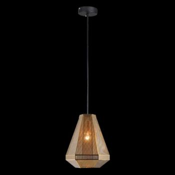 K Light CA-KLCH-1309/GD Stainless Steel Diamond Mesh Pendant Gold
