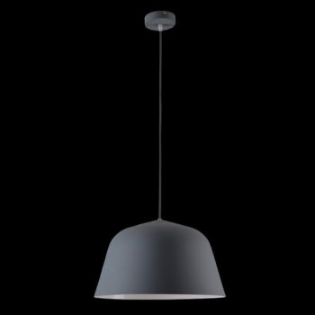 K Light WYN-KLCH-1580S/G Cupcake Metal Pendant Grey