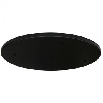 K Light CA-PLATE/80-BL, CA-PLATE/80-CH 80cm Plate No Holes (Multiple Colours/Finishes)