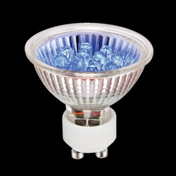 K Light CE-LED/GU10/BL LED GU10 Blue Bulb