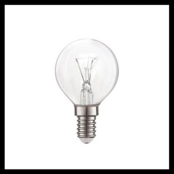 K Light D-00017 230v 25W E14 Incandescent Clear Golf Ball bulb