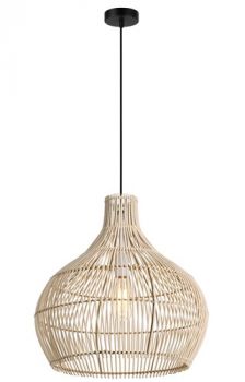 K Light E-KLCH-7150/46 230v 40W E27 Bamboo Pendant 46cm