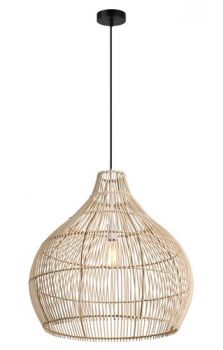 K Light E-KLCH-7150/60 230v 40W E27 Bamboo Pendant 60cm