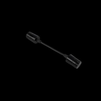 K Light ED-1805 Flexible Track Double Head Connector Black