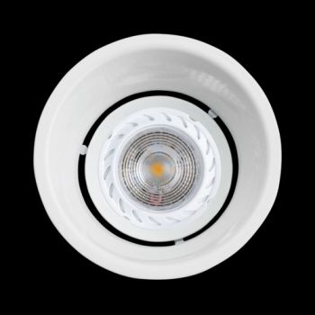 K Light WYN-ELC-3380/MWH-GU Anti-Glare Thin Rim GU10 Aluminium Down Light Matt White