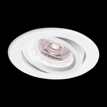 K Light ELC-57/WH-GU CNC High Voltage Aluminium Tilt Down Light White