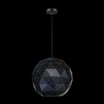 K Light G-KLCH-820-L/BL, G-KLCH-820-L/CO, G-KLCH-820-L/SG, G-KLCH-820-L/WH Large Laser Cut Metal Ball Pendant (Multiple Colours/Finishes)