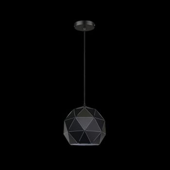 K Light G-KLCH-820-S/BL, G-KLCH-820-S/CO, G-KLCH-820-S/SG, G-KLCH-820-S/WH Small Laser Cut Metal Ball Pendant (Multiple Colours/Finishes)
