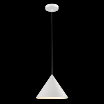 K Light G-KLCH-860-25/W, G-KLCH-860-25/B 230V 40W 25cm Metal Pinnacle Pendant (Multiple Colours/Finishes)