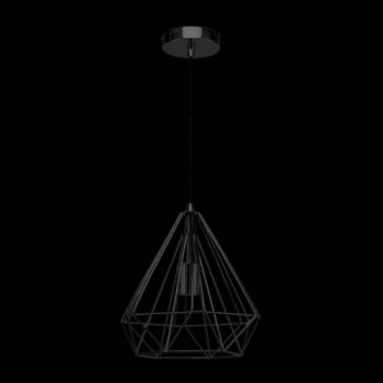 K Light G-KLCH81015M/BL, G-KLCH81015M/CH, G-KLCH81015M/CO Medium Metal Prism Pendant (Multiple Colours/Finishes)