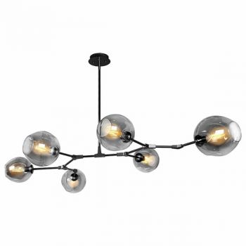 K Light GO-KLCH170-6/B, GO-KLCH170-6/SG 6 Light Molecule Horizontal Pendant (Multiple Colours/Finishes)