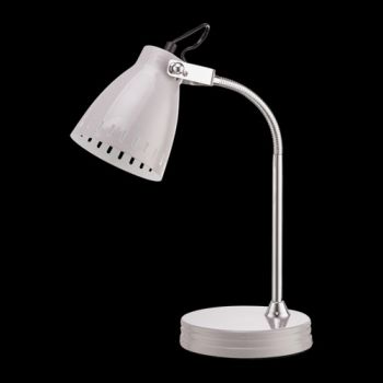 K Light H-KLT-210251/GR, H-KLT-210251/NS Flexi Desk Lamp with in-line switch (Multiple Colours/Finishes)