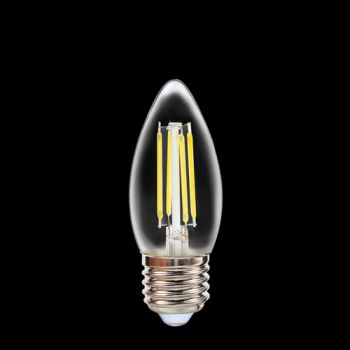 K Light HX-CB35-4W/CW 240V 4W E27 LED Filament Candle Bulb