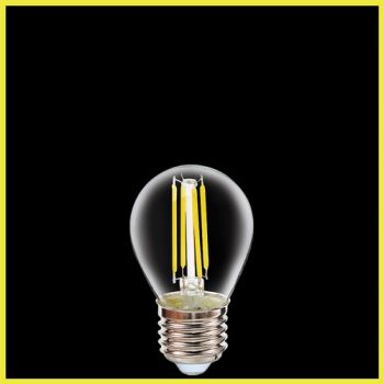 K Light HX-GB45-4W/CW 4W E27 LED Filament Golf Ball Bulb
