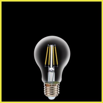 K Light HX-LA60-4W/CW 4W E27 LED Filament A60 Clear Bulb