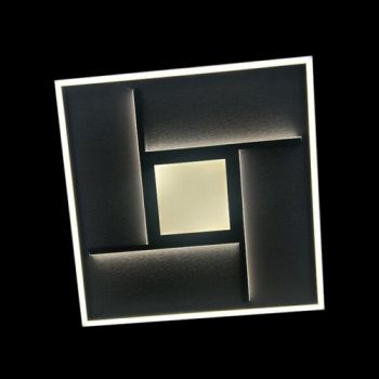 K Light J-KLC-LED-1524 230V 38W LED Labyrinth Ceiling Fitting Black