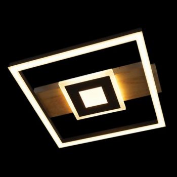 K Light J-KLC-LED-749 230V 18W LED Pluto Ceiling Fitting Black