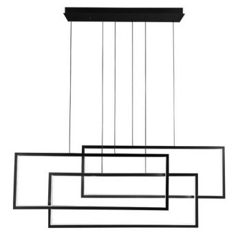 K Light K-LED-1021/BL, K-LED-1021/GD 230v 100W LED Horizontal Enigma Pendant (Multiple Colours/Finishes)
