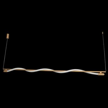 K Light K-LED-1713/20 230V 20W LED Pulse Pendant Gold