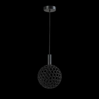 K Light K-LED-404-20/BL 230v 4.3W LED Medium Round Metal Ring Pendant