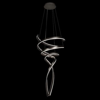 K Light K-LED-482/BL, K-LED-482/GD 230V 120W LED Swan Pendant Black (Multiple Colours/Finishes)