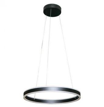 K Light WYN-LED-716/BL 230v 40W LED Eternity Pendant Black