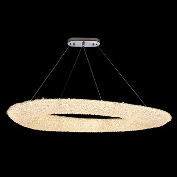 K Light K-LED-7744 230v 60W LED Dynasty Prestige Crystal Chandelier Chrome with Clear Crystals